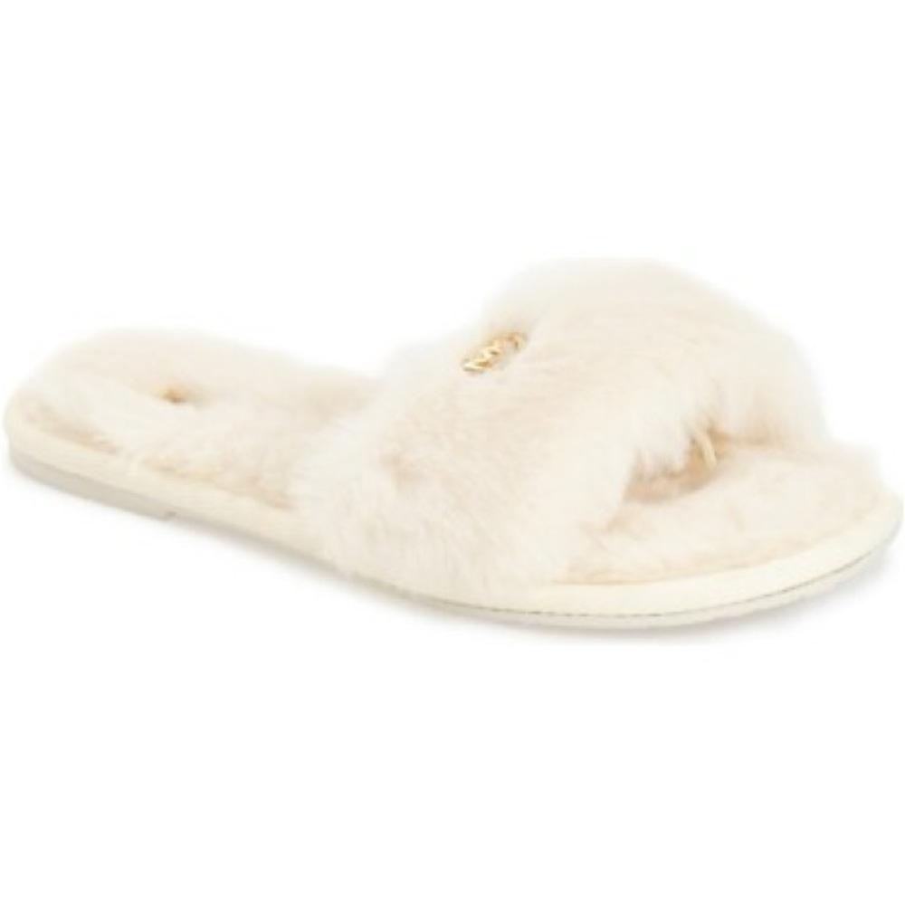Michael Kors Fur Jet Set Slide Women Slippers
